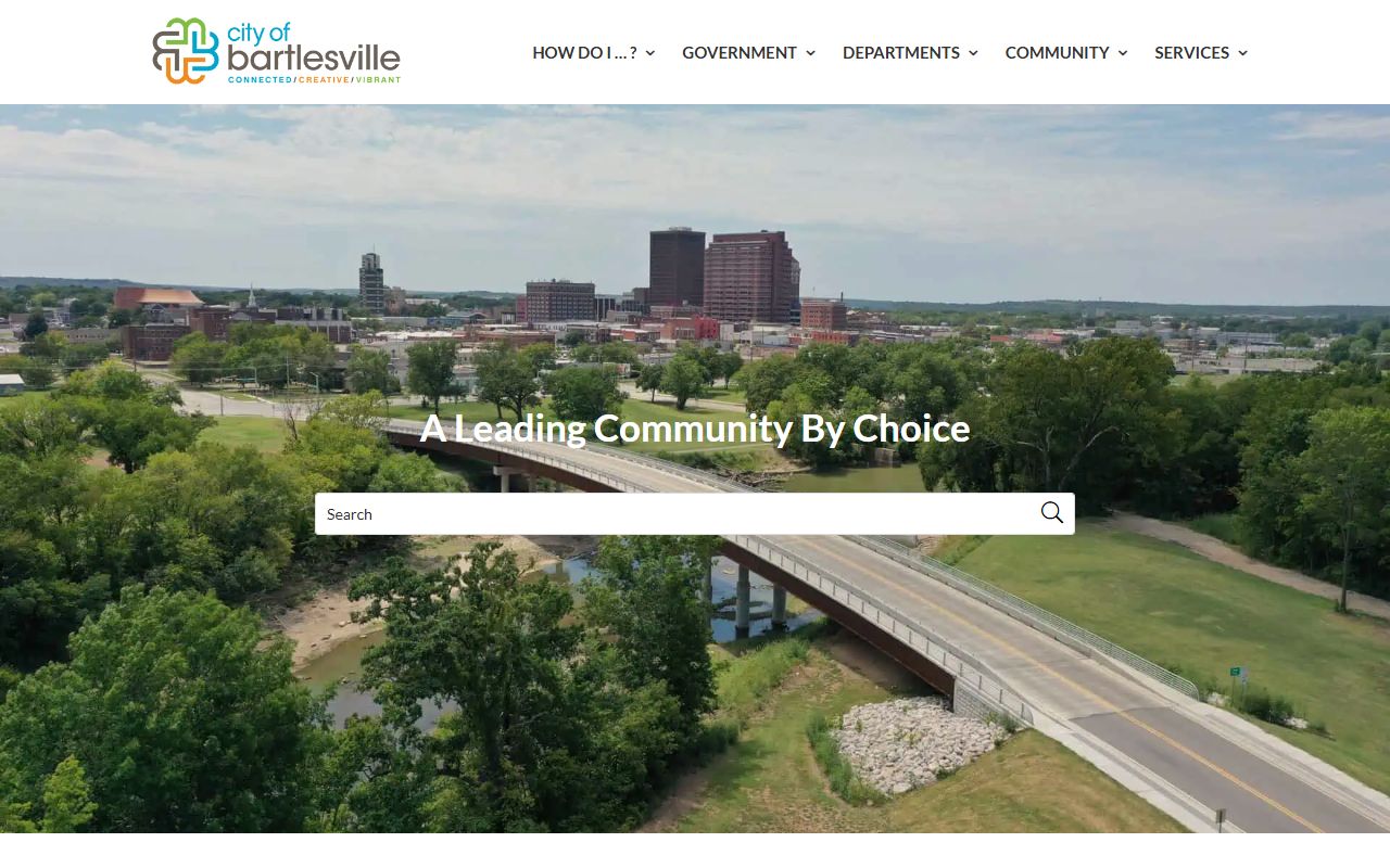 City of Bartlesville website for local government contacts and probate court reference
