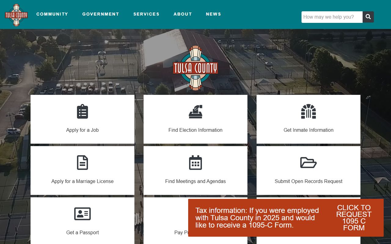 Tulsa County official website probate court records